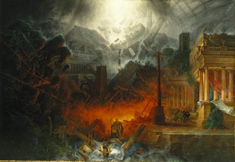 Samuel Colman The Edge of Doom china oil painting image